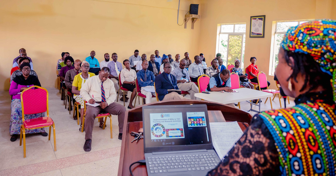 The Directorate Of Research, Innovations And Product Development (dripdev) Propels Sdgs Implementation In Tau Teaching And Research Activities.
