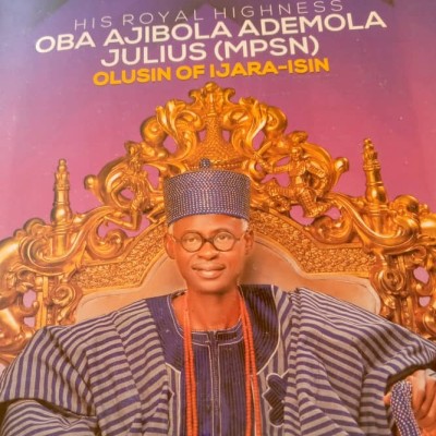 HRM Oba Ajibola, Olusin of Ijara Isin