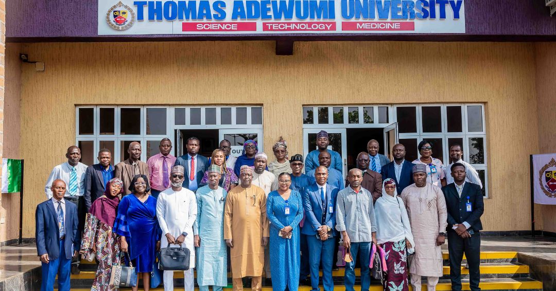 nuc-team-conducts-resource-verification-at-thomas-adewumi-university-for-proposed-postgraduate-programmes