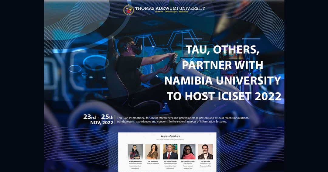 Tau, Others, Partner With Namibia University To Host Iciset 2022