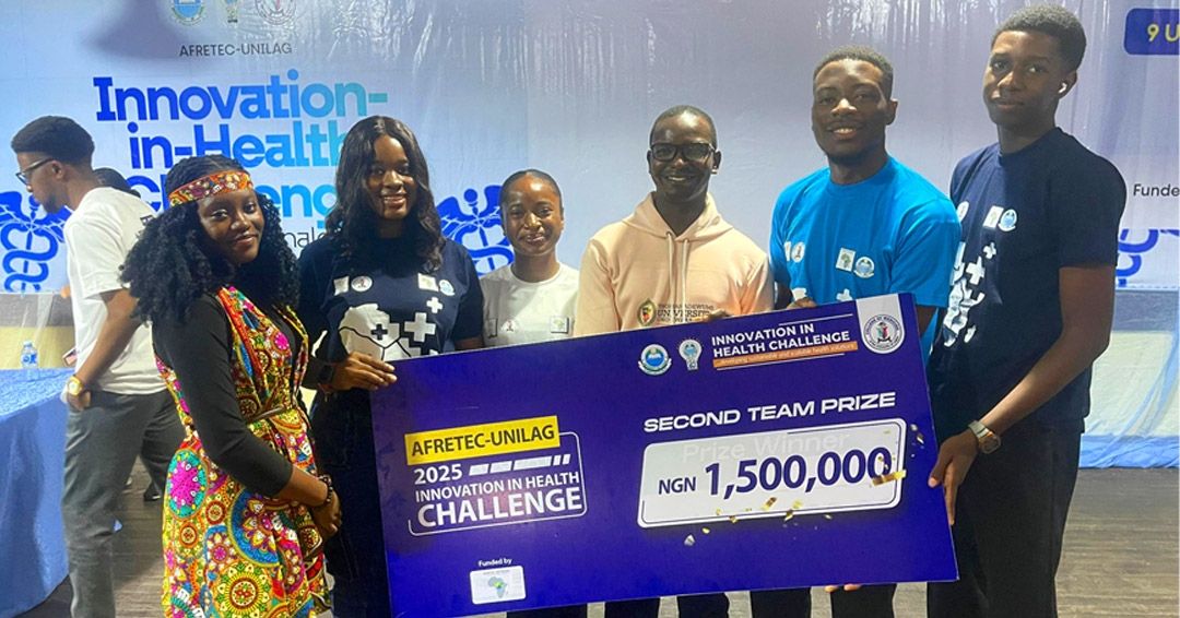 tau-students-clinch-₦15-million-grant-at-afretec-unilag-2025-innovation-in-health-grand-finale