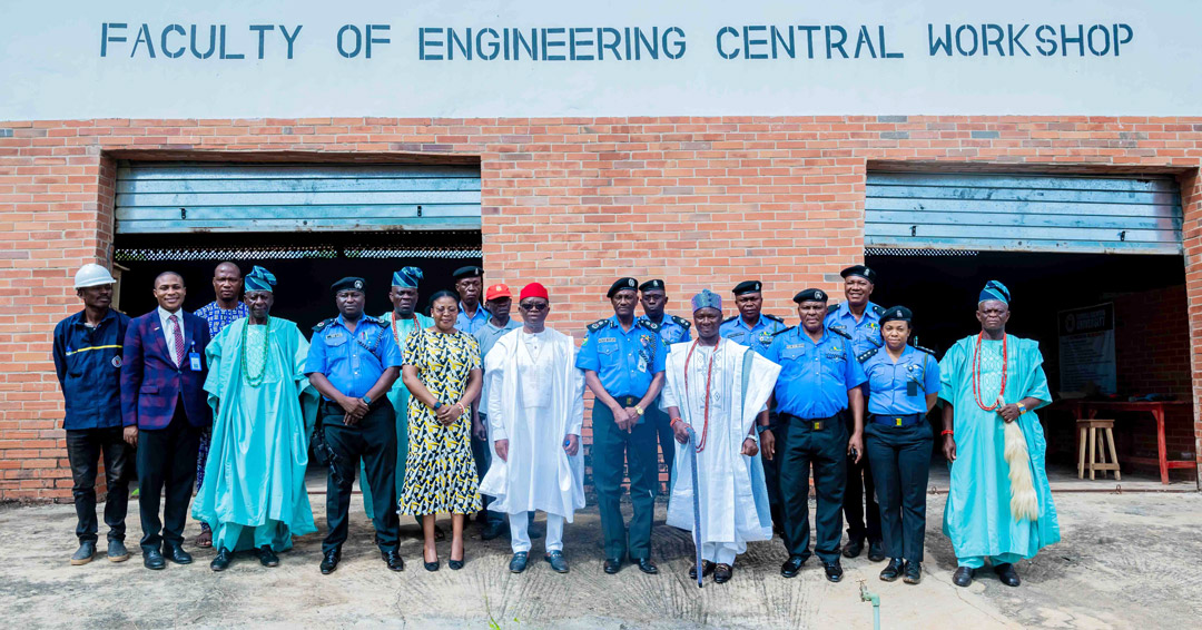 The Kwara State Commissioner Of Police Pays Courtesy Visit To Thomas Adewumi University