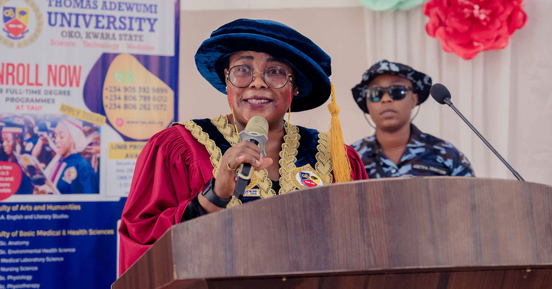 The Vice-chancellor’s Inspiring Address At The 4th Matriculation Ceremony